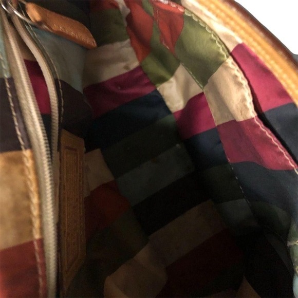 Coach Legacy Willis Anniversary Satchel Natural Vachetta Leather Bag - Picture 4 of 5